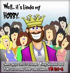 King Solomon & his 1000 wives