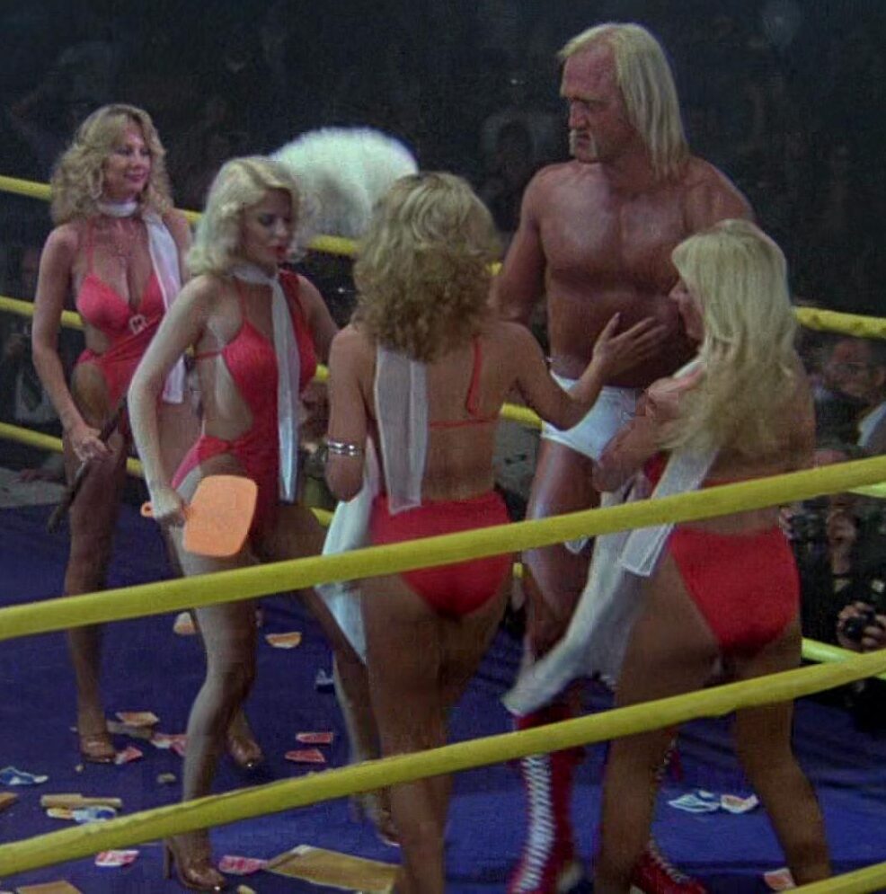 Thunderlips with his Love Slaves in Rocky III (1982)