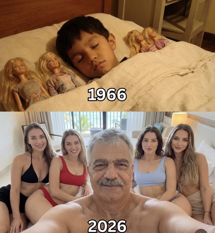 Barbie harem comes to life