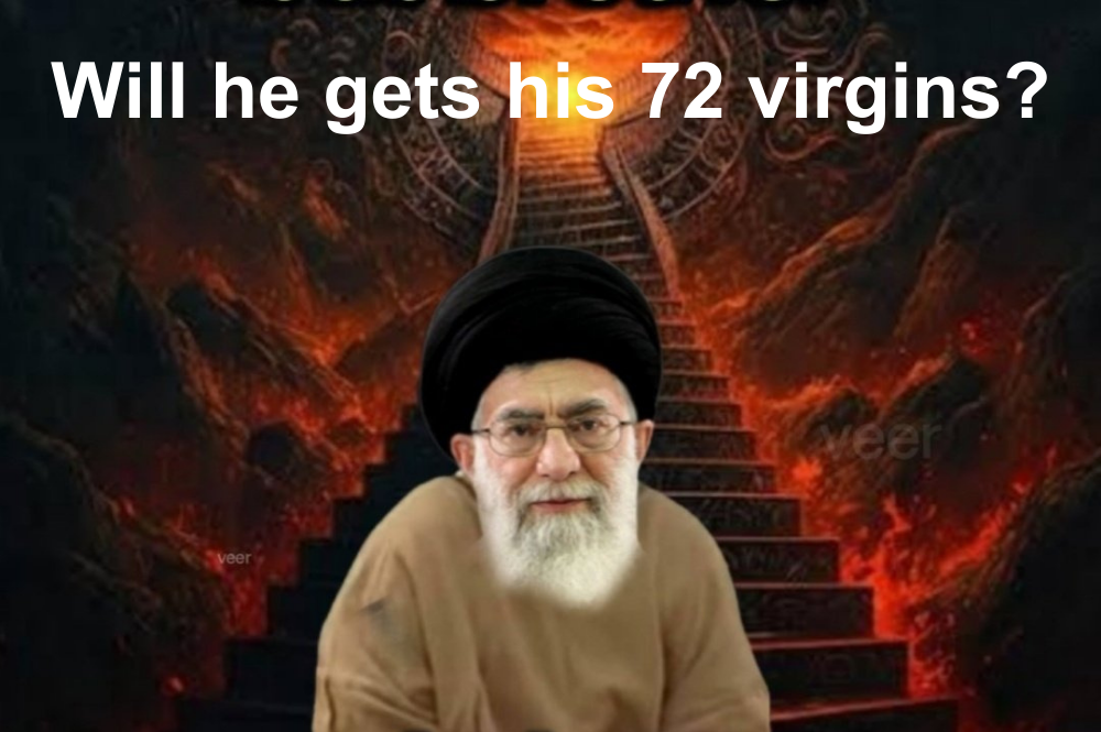 Dead Ayatollah 72 virgins