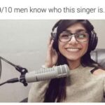 Mia Khalifa meme singer