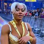 Jade Cargill nipslip boobs (Wrestlemania 41)