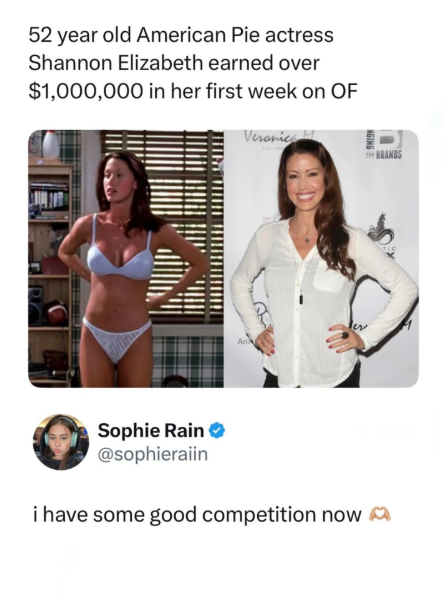 Sophie Rain vs Shannon Elizabeth OnlyFans millionaires