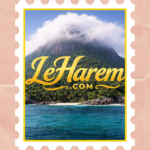 Some men collect stamps. Others collect tramps. LeHarem.com Stamp